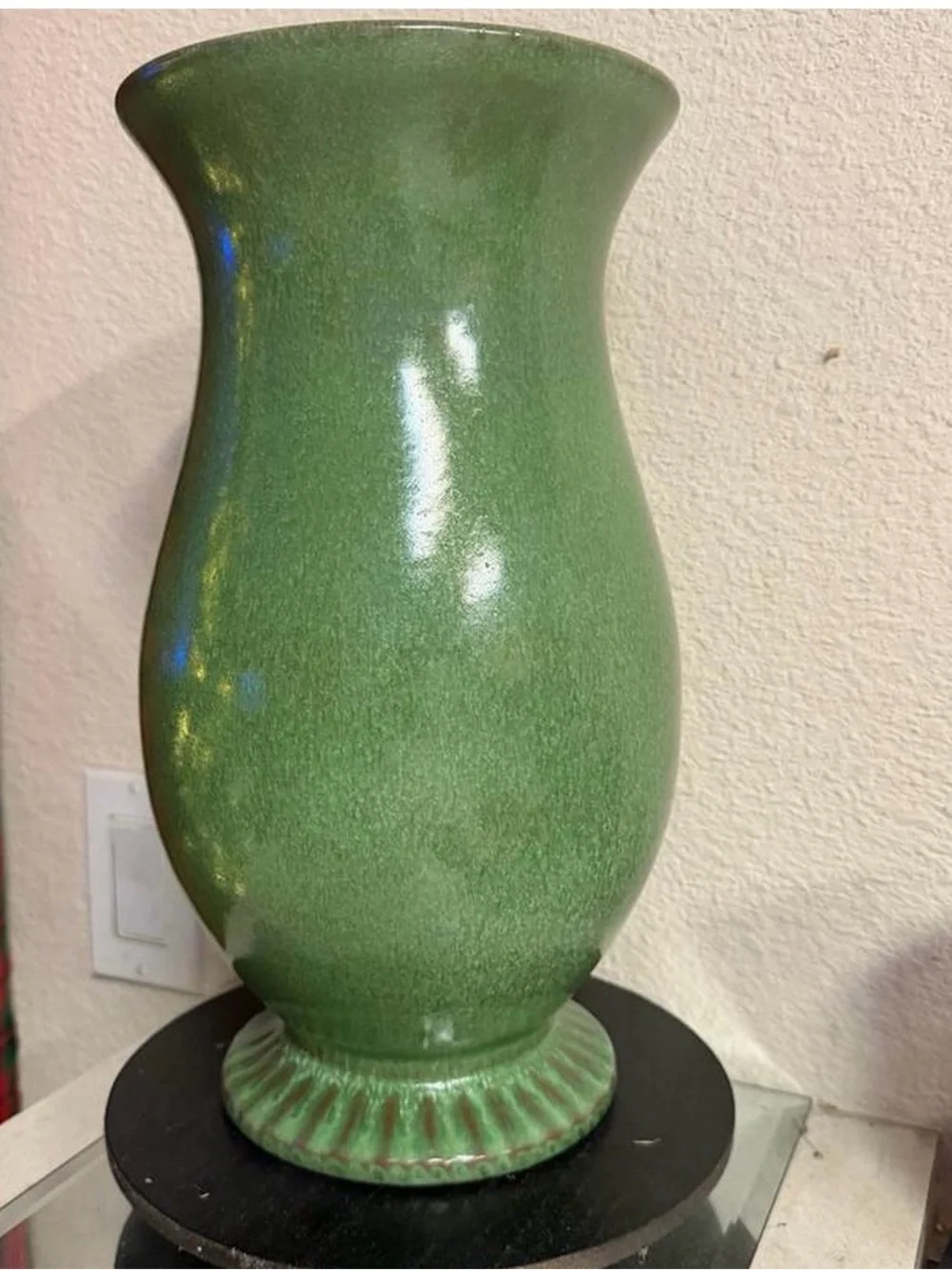 NEW! Tall Glazed Ceramic Vase Green - Threshold 13” Inches, Summer 2026